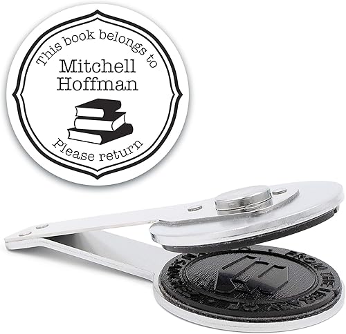 Miniatura 35 de Estampadora de biblioteca personalizada Estilo Lib029b