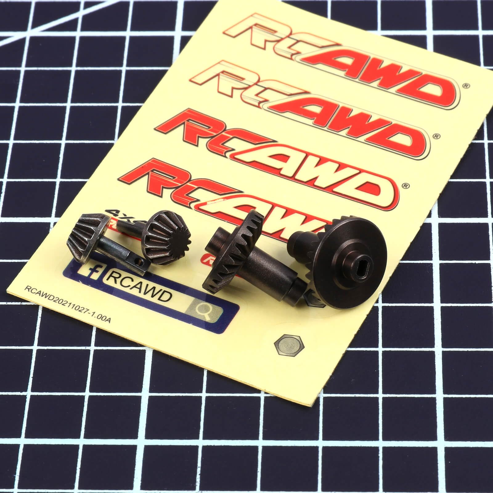 RCAWD Shaft Portal Axle Gear Set For HOBBY PLUS 1/18 CR-18P EVO PRO Rock Van EVO