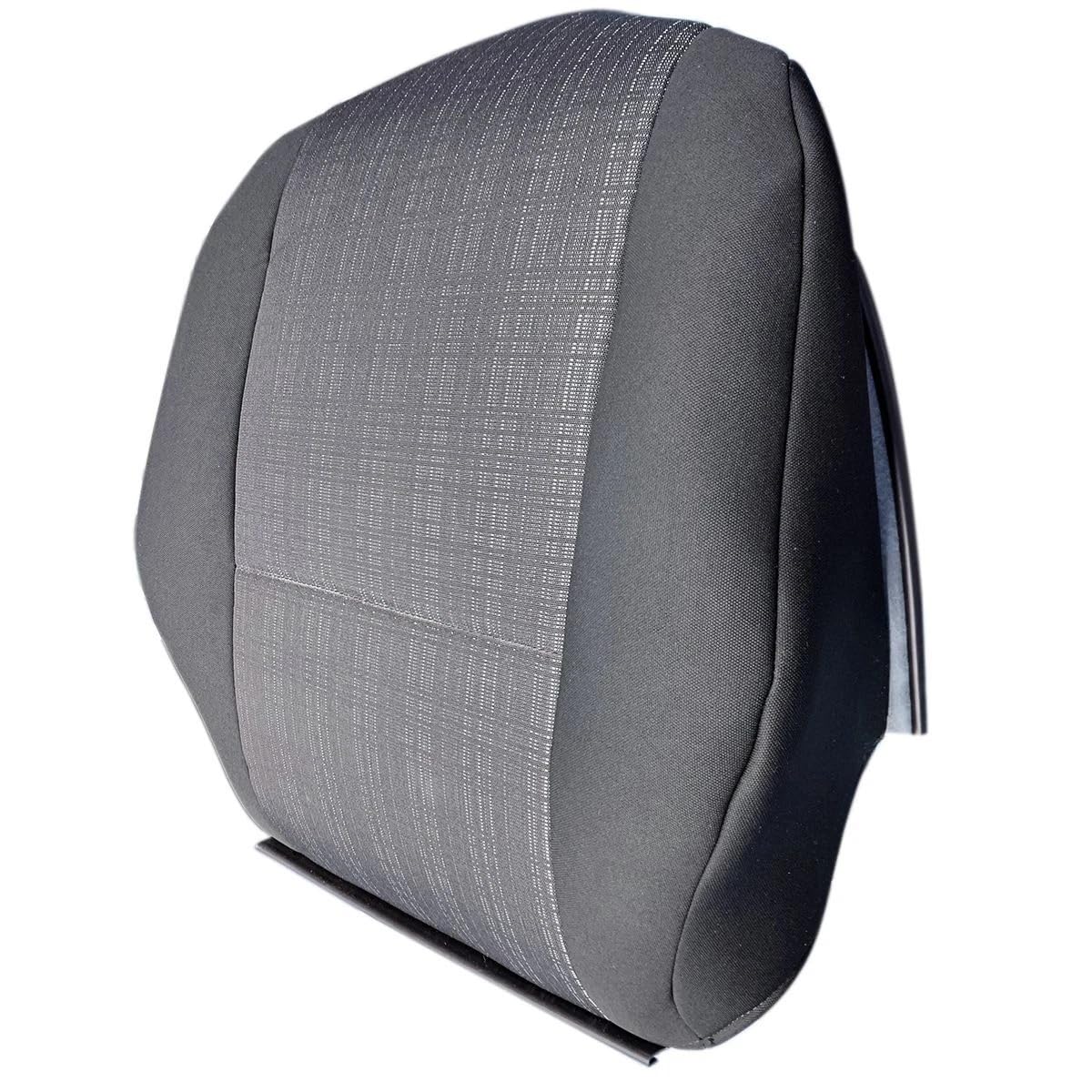 Générique Housse d'Assise Siège Conducteur Tissu Gris - Noir Premium Luxe Compatible avec Mercedes Sprinter W906 2014-2018