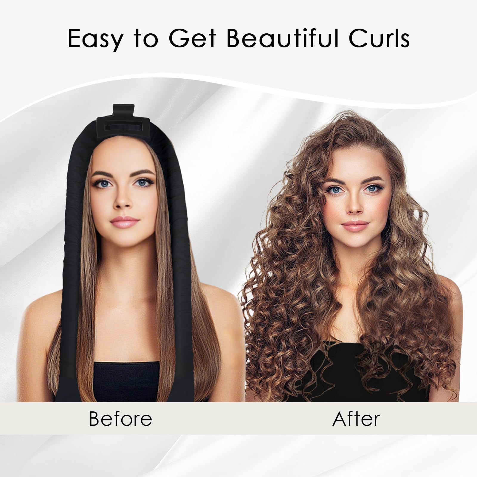 Baolivi Satin Heatless Hair Curlers No Heat - Image 3
