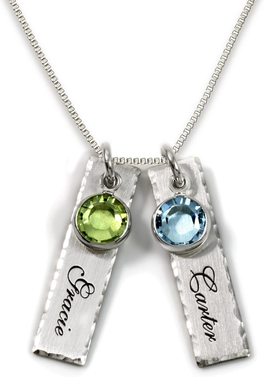 personalized christmas gifts for her necklace gift box and card