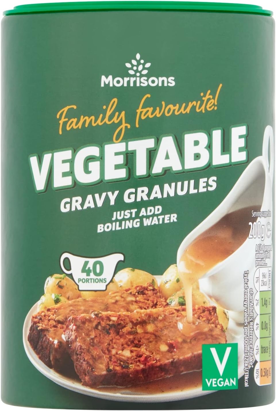 Morrisons Vegetable Gravy Granules 200g Amazon.co.uk Grocery