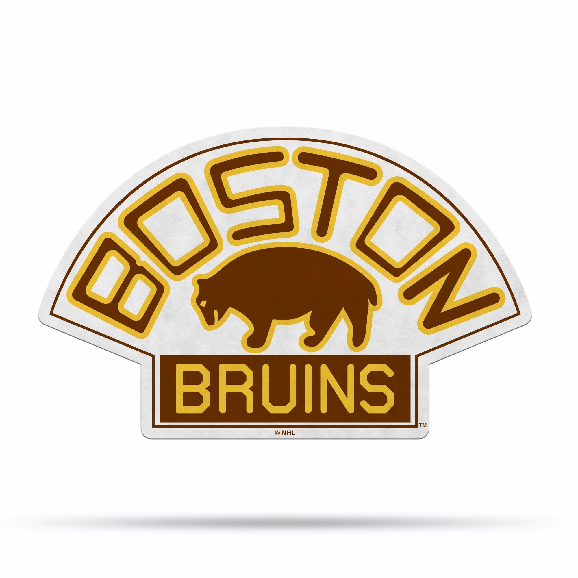 NHL Rico Industries Pennant Shape Cut Pennant - Home and Living Room Décor - Soft Felt EZ to Hang