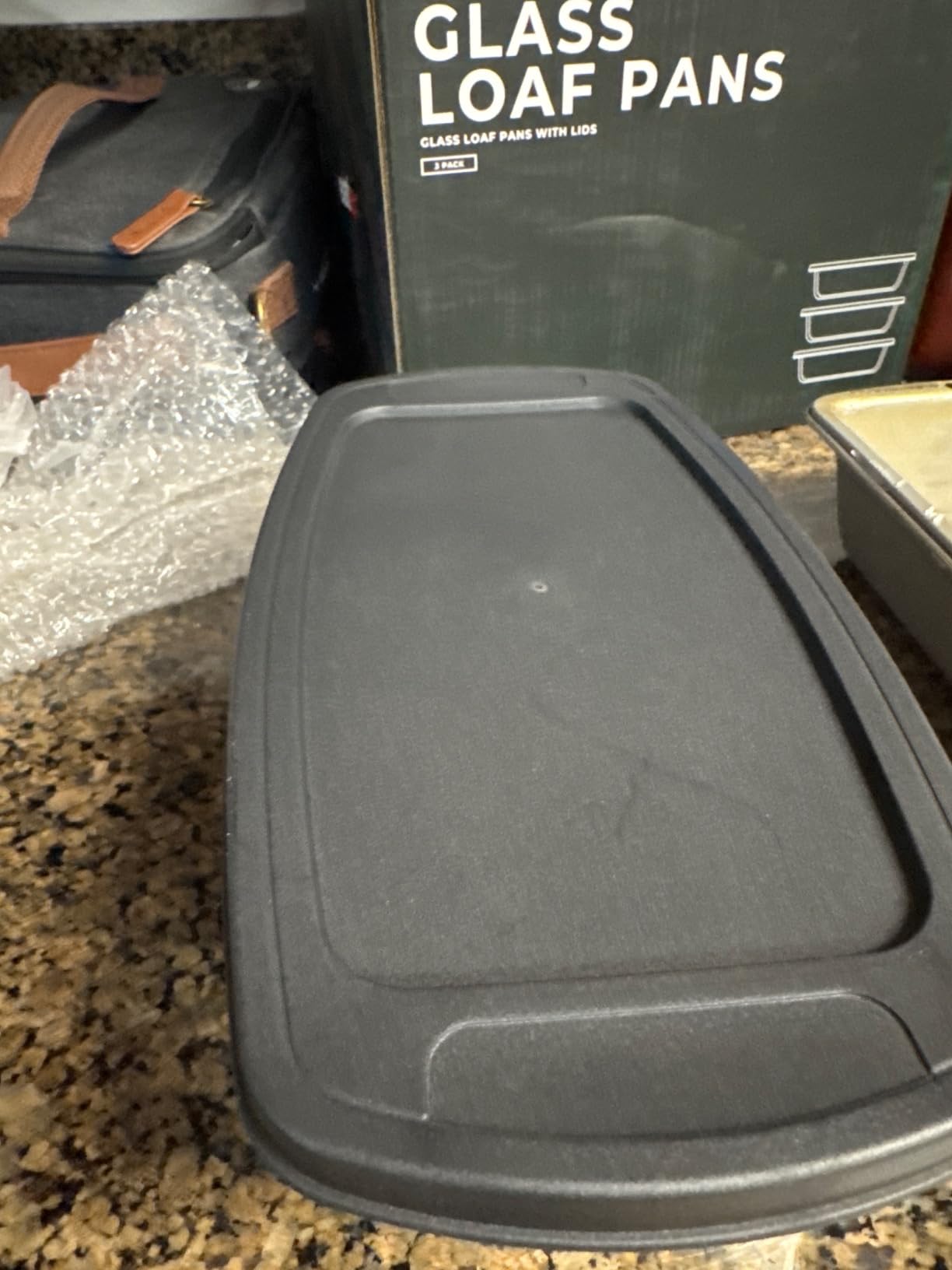 Eatex 3-Pack Glass Loaf Pans