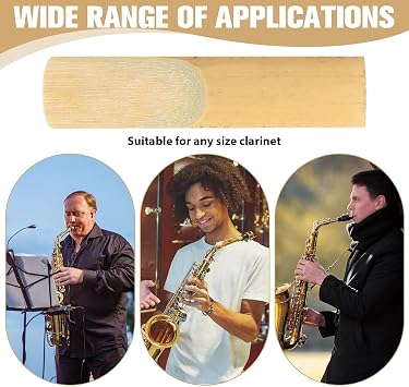 10 PCS Professional Alto Saxophone Reeds Strength 2.0