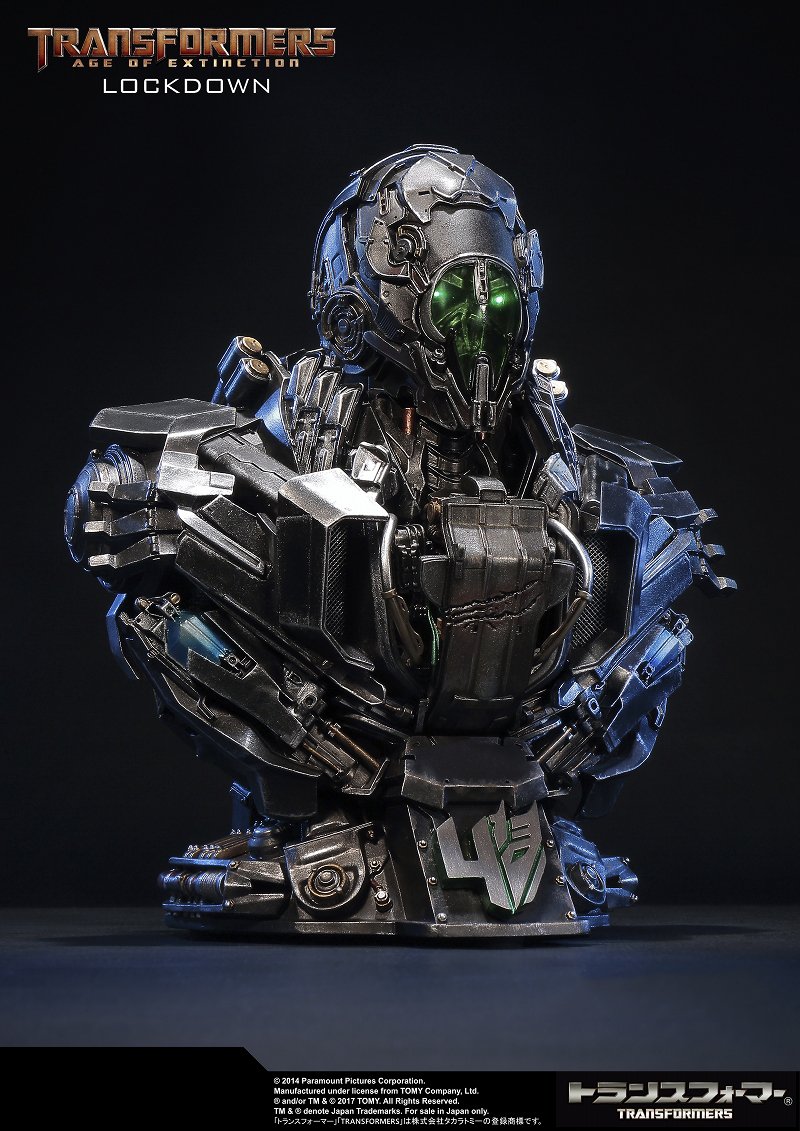 トランスフォーマー アイアンハイド ポリストーン プレミアムバスト 胸像 GMC プライム1スタジオ『アイアンハイド プレミアムバスト』 レポ