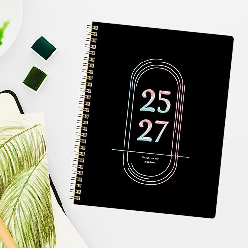 Miniatura 5 de Agenda mensual 2024-2025, calendario con cubierta de PVC flexible para el hogar, la escuela y la oficina, 7 x 9 pulgadas, enero 2024 a diciembre 2025