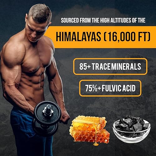 Miniatura 5 de Ashraf Naturals King Honey Shilajit Plus - Mezcla premium de miel y shilajit del Himalaya con extractos de hierbas, energía natural y apoyo de