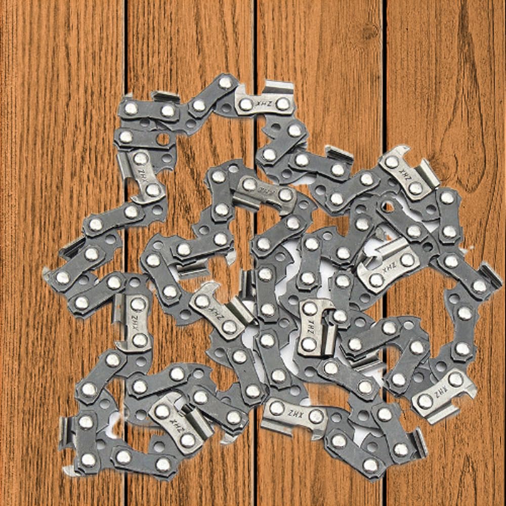 MLD 16 Inch 56 Drive Link Chainsaw Saw Chain For Fit All Most Major Brand Chainsaw Bar 3/8 Pitch .050 Gauge Chainsaw Blade For Garden Tools CS1606 (Size-16 Inches, Metal,1 Pcs)