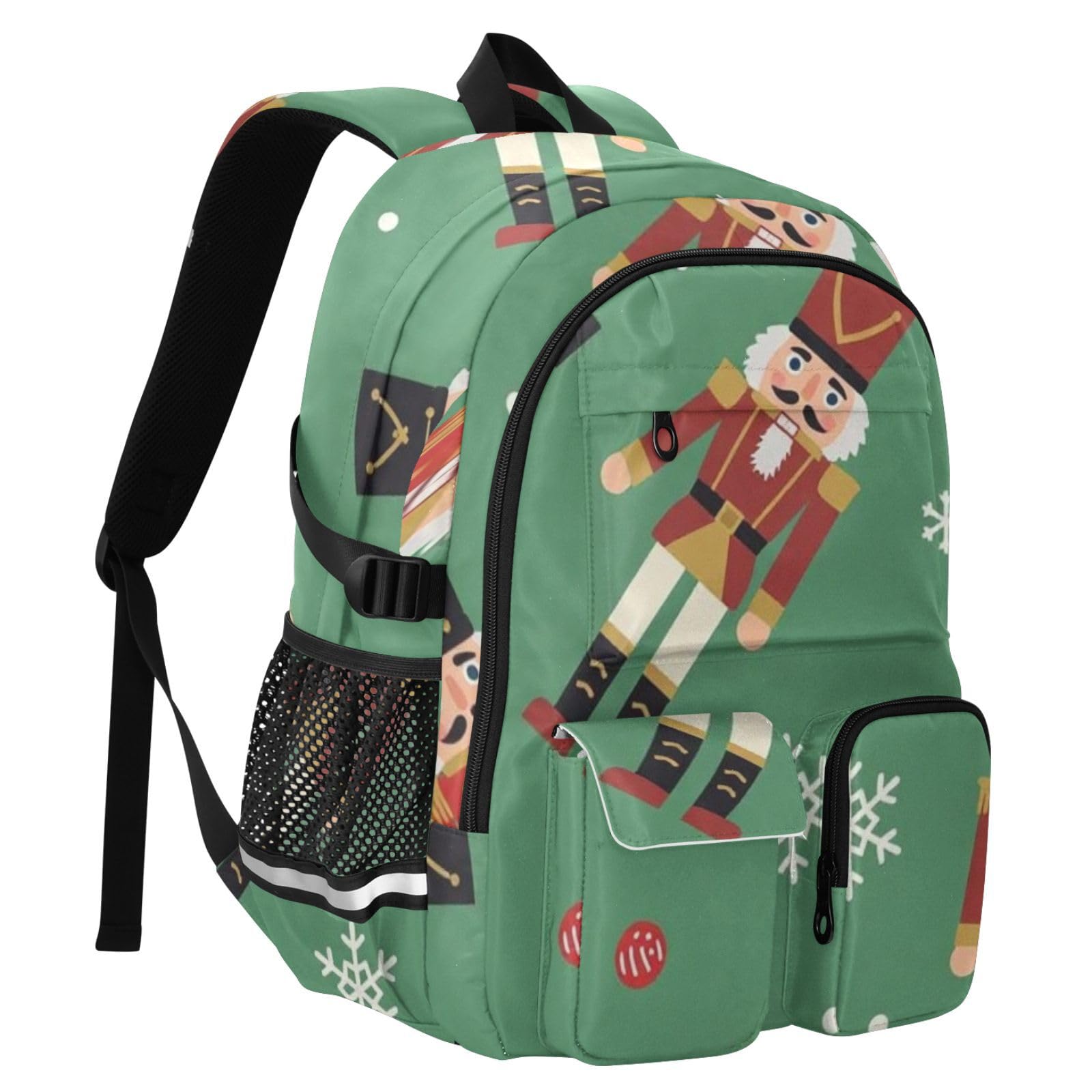 KLL Mochila para laptop para mujer, cascanueces de vacaciones