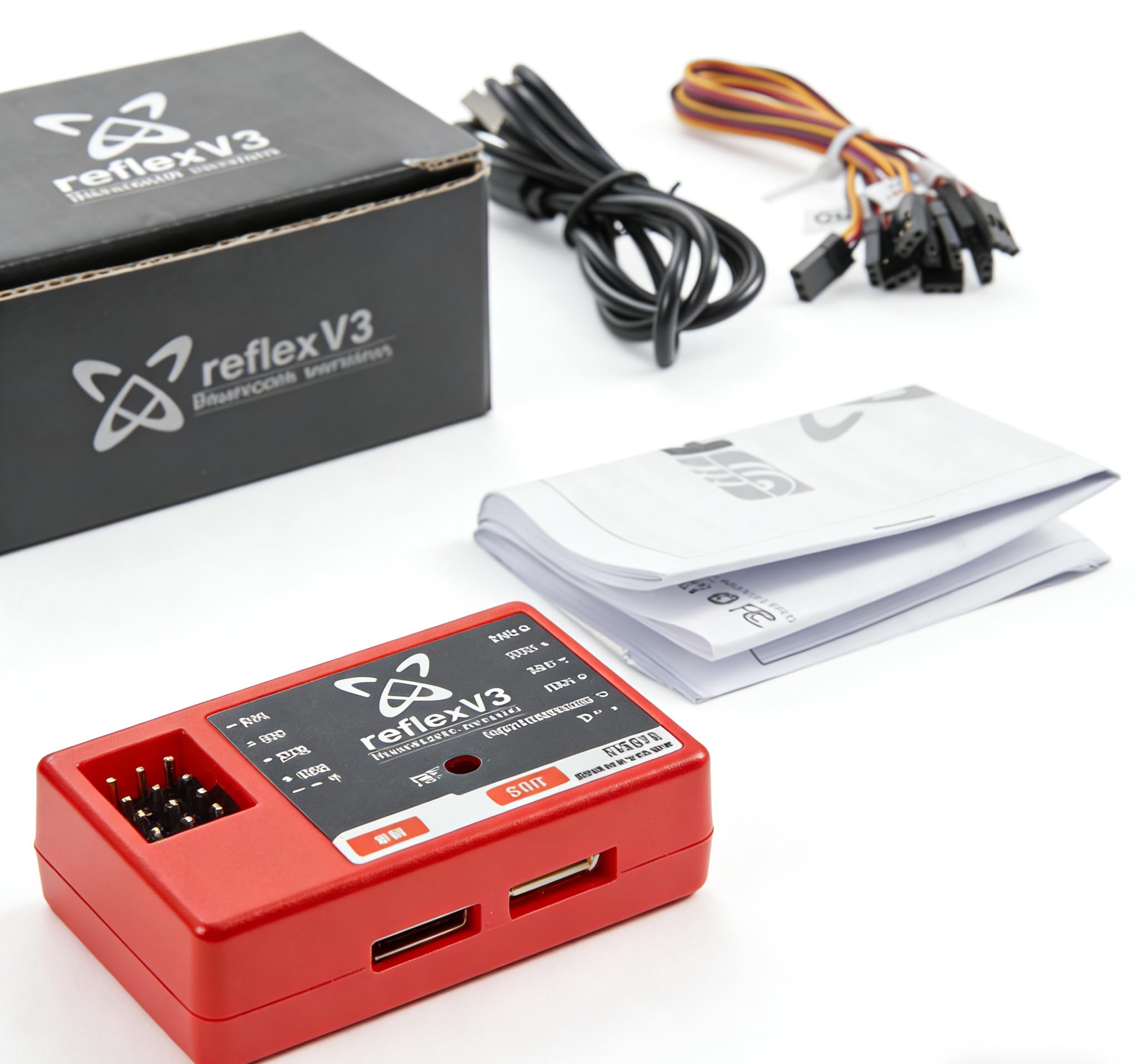 Amazon.com: Fms RC Airplane Reflex V3 Mini Gyro Flight Control