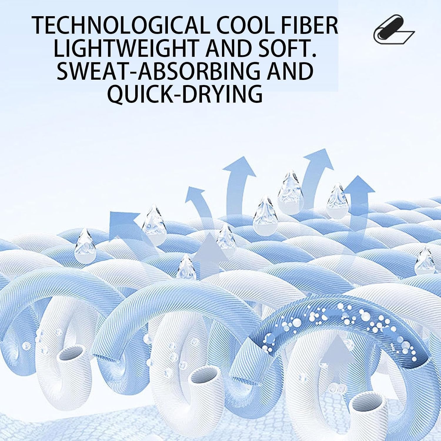 Asciugamani rinfrescanti in microfibra | Multicolor 6/10 Pz for Sport E Attività All'aria Aperta(6pcs a)