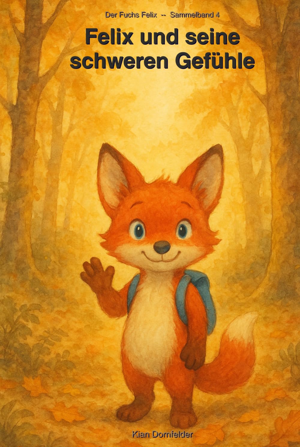Felix und seine schweren Gefühle: Sammelband 4: Mut, Einsamkeit und Wut SERIES: Der Fuchs Felix, Sammelband 4