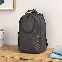 Vista 2 de SwissGear Mochila para laptop, Negro, 17 pulg.