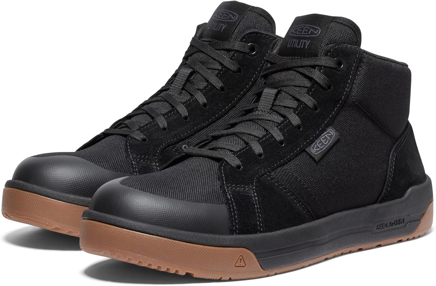 KEEN Utility Mens Keen Utility Men's Kenton Mid Top Composite Toe Breathable Work Sneakers - Image 4