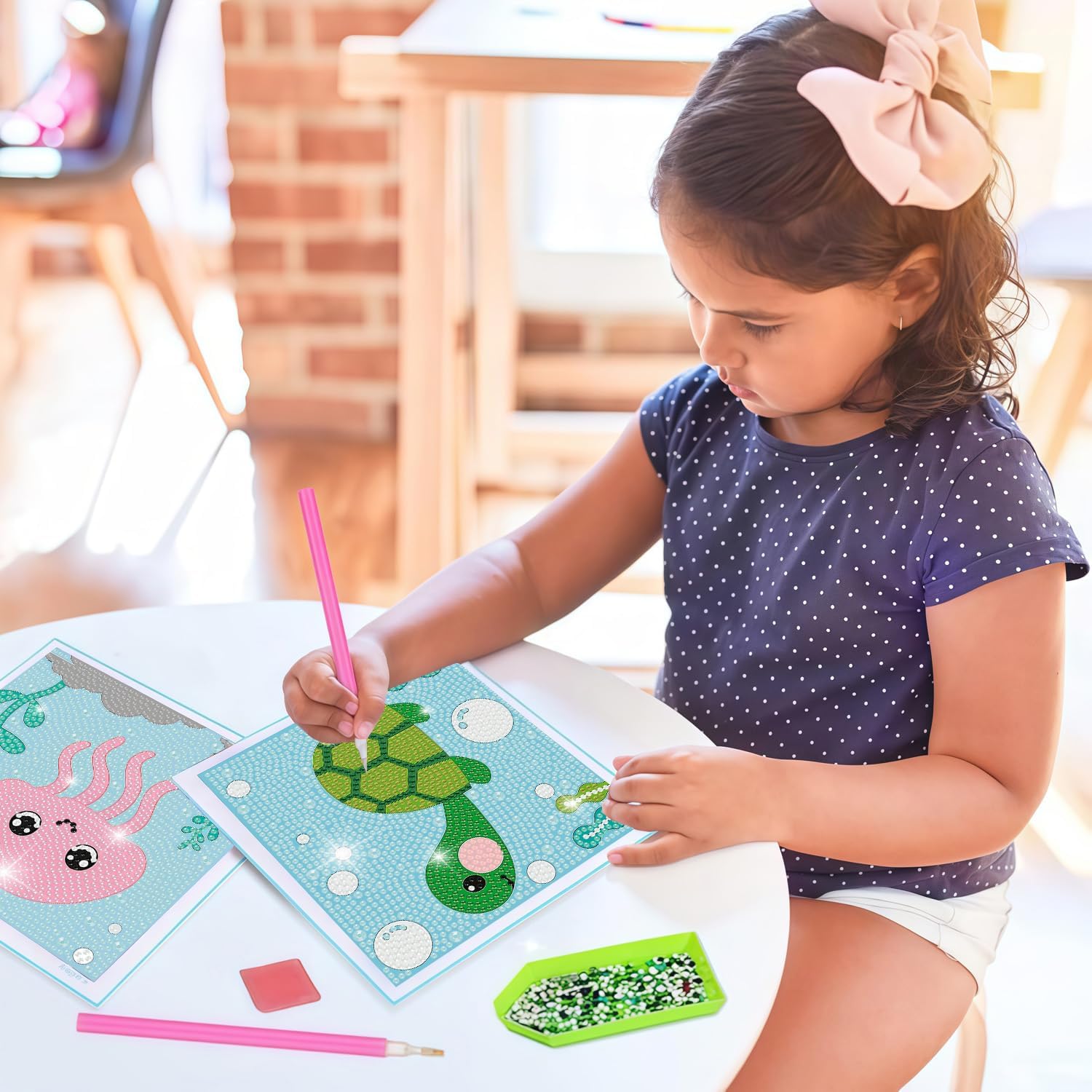 DIYGEMDOT Pack Diamond Art Kits for Kids, Cute Chile Ubuy