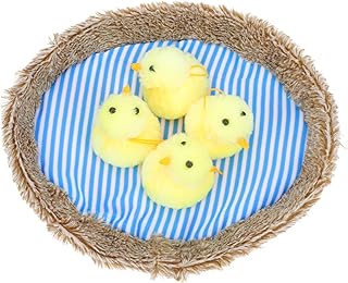 Amosfun Conjunto 1 De Brinquedos De Pelúcia De Pintinhos De Pelúcia Brinquedos De Pelúcia Bonecos De Pintinho De Férias Pintinhos De Pelúcia Modelo De Pintinhos De Pelúcia Bonecos De