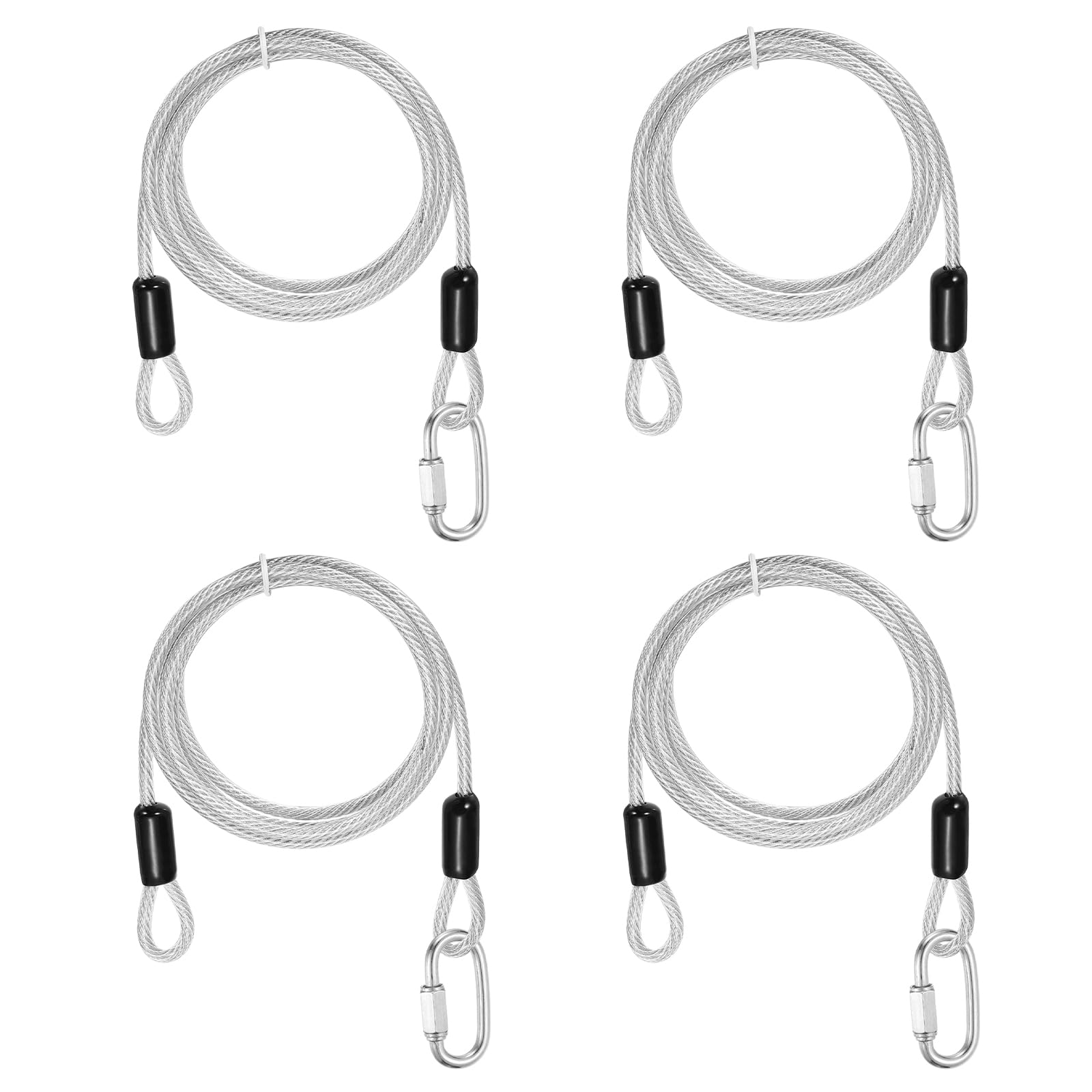 Câble de sécurité flexible PATIKIL transparent pour attacher le mobilier de jardin