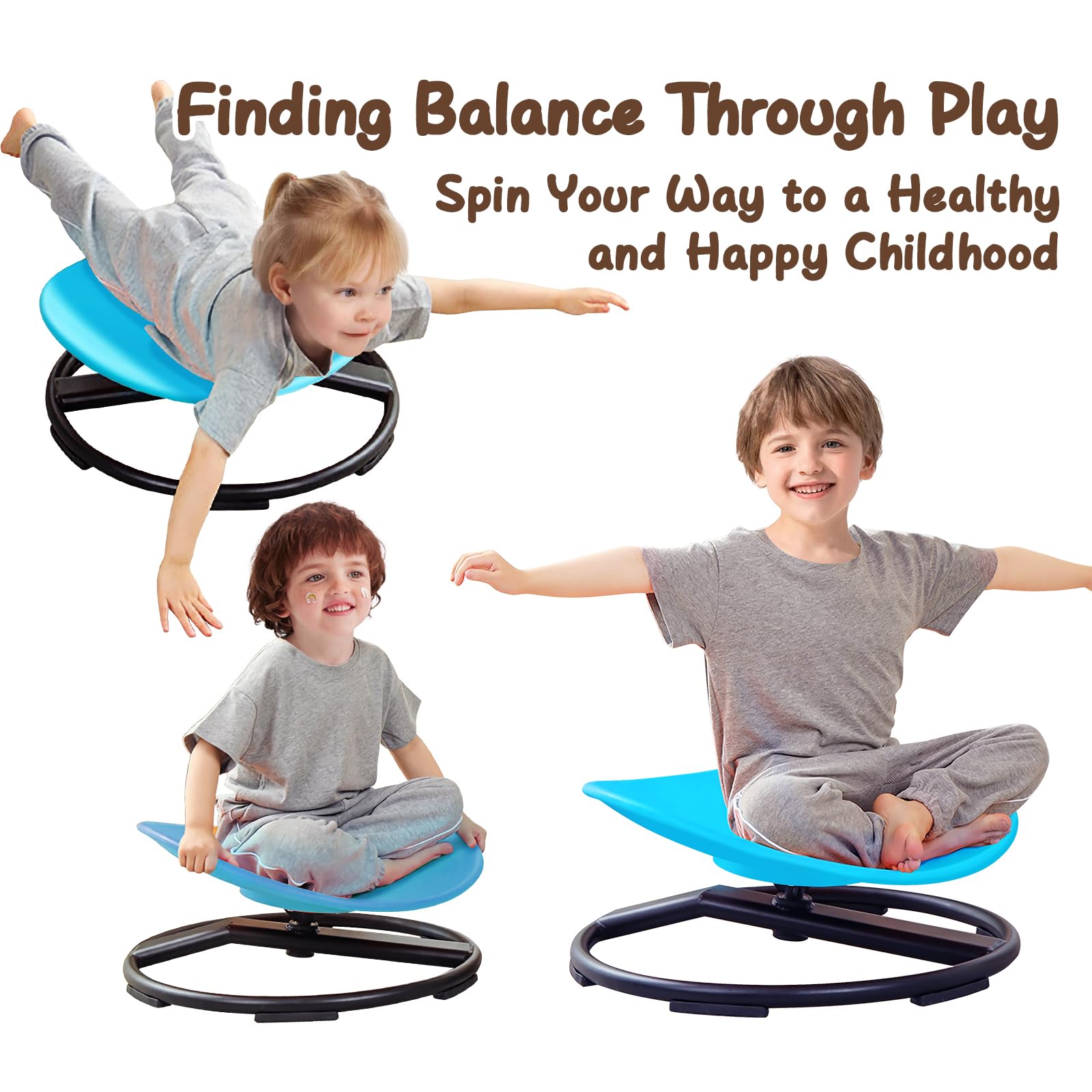 Kids Sensory Chair For Autism Kids Swivel Chair, Sensory