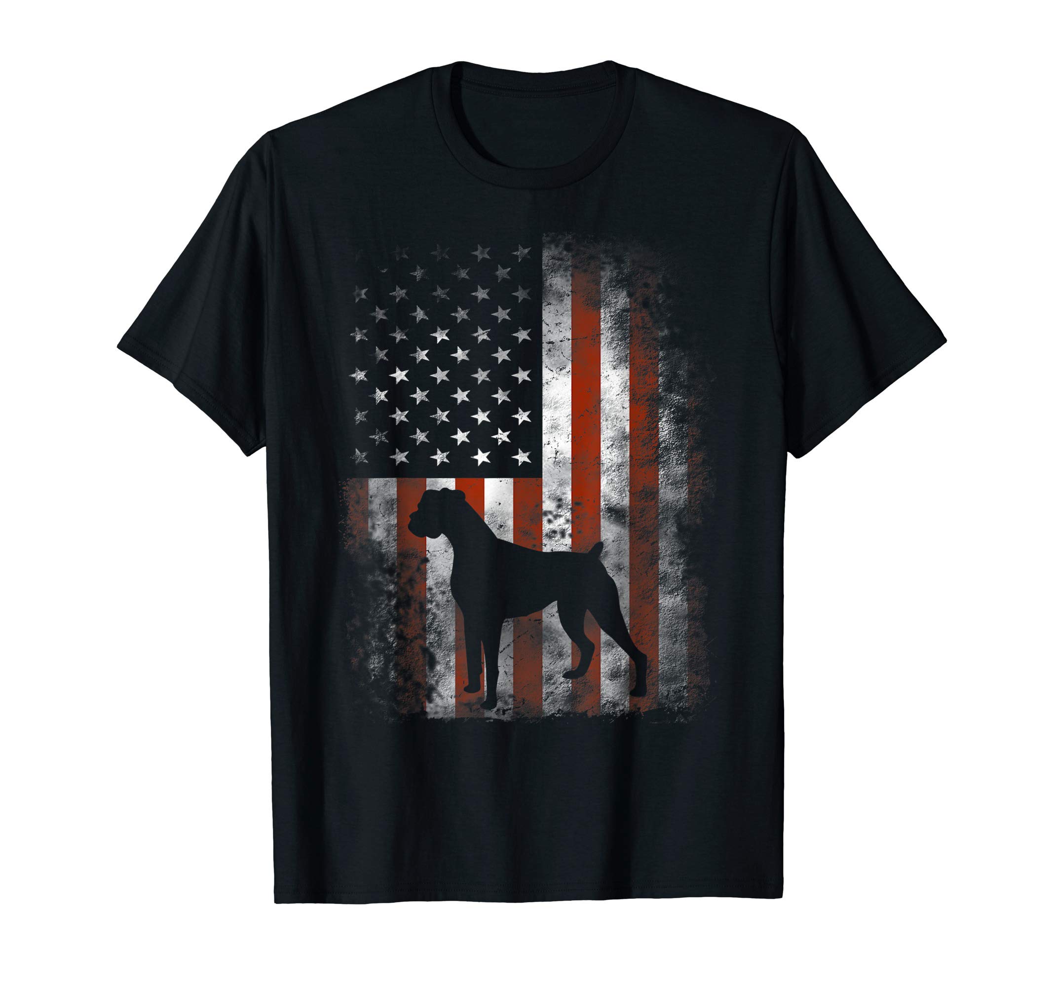 Boxer American Flag Shirt & TeesBoxer American Flag Shirt USA 4th Of July Dog T-shirt Gifts T-Shirt