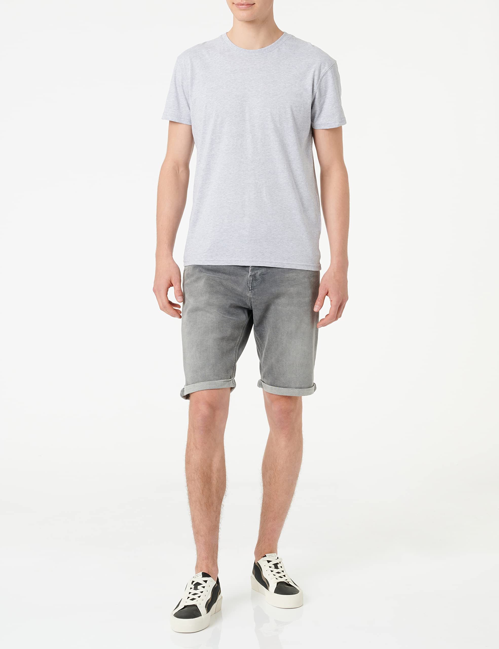 męskie bermudy Corvin Slim Fit szorty bawełna denim krótkie krótkie niebieskie ciemnoniebieskie czarne S M L XL XXL 3XL 4XL 5XL