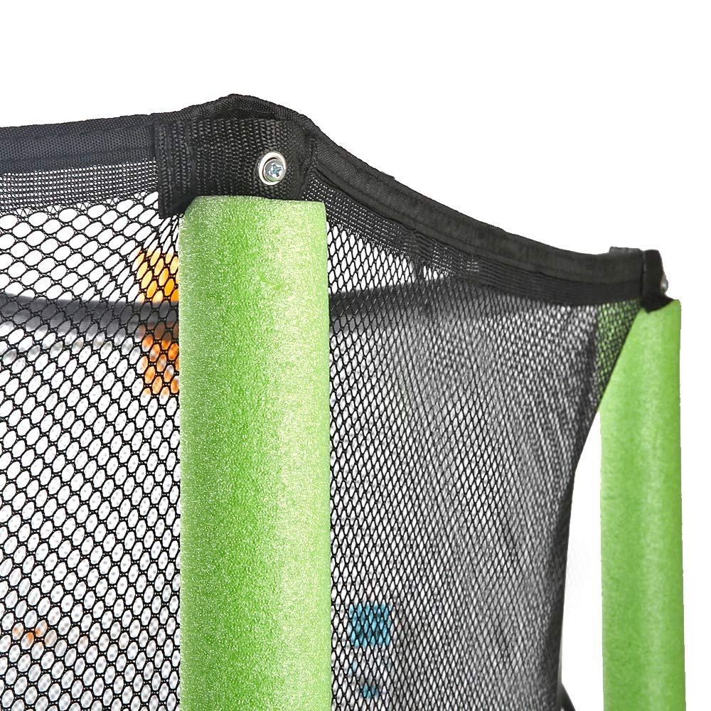 Trampolín De 140 Cm Con Red De Seguridad Y Almohadilla – Cama Elástica Para Niños De Interior Y Exterior – Ideal Para Jardín Y Entrenamiento De Salto