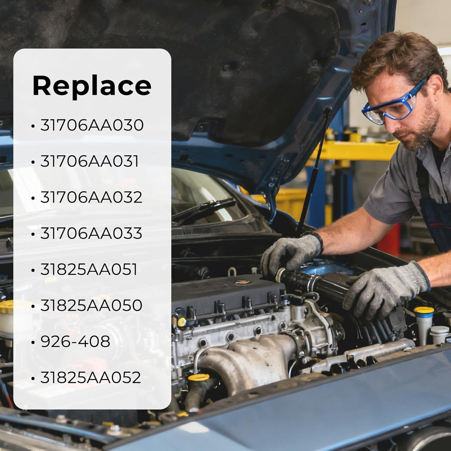 Torque Converter Lock-up solenoid 12 ohms compatible with Subaru Crosstrek Forester Legacy Outback Impreza CVT TR580 TR690 Transmission replace 926-408 31825AA050 31825AA051 31825AA052 brown