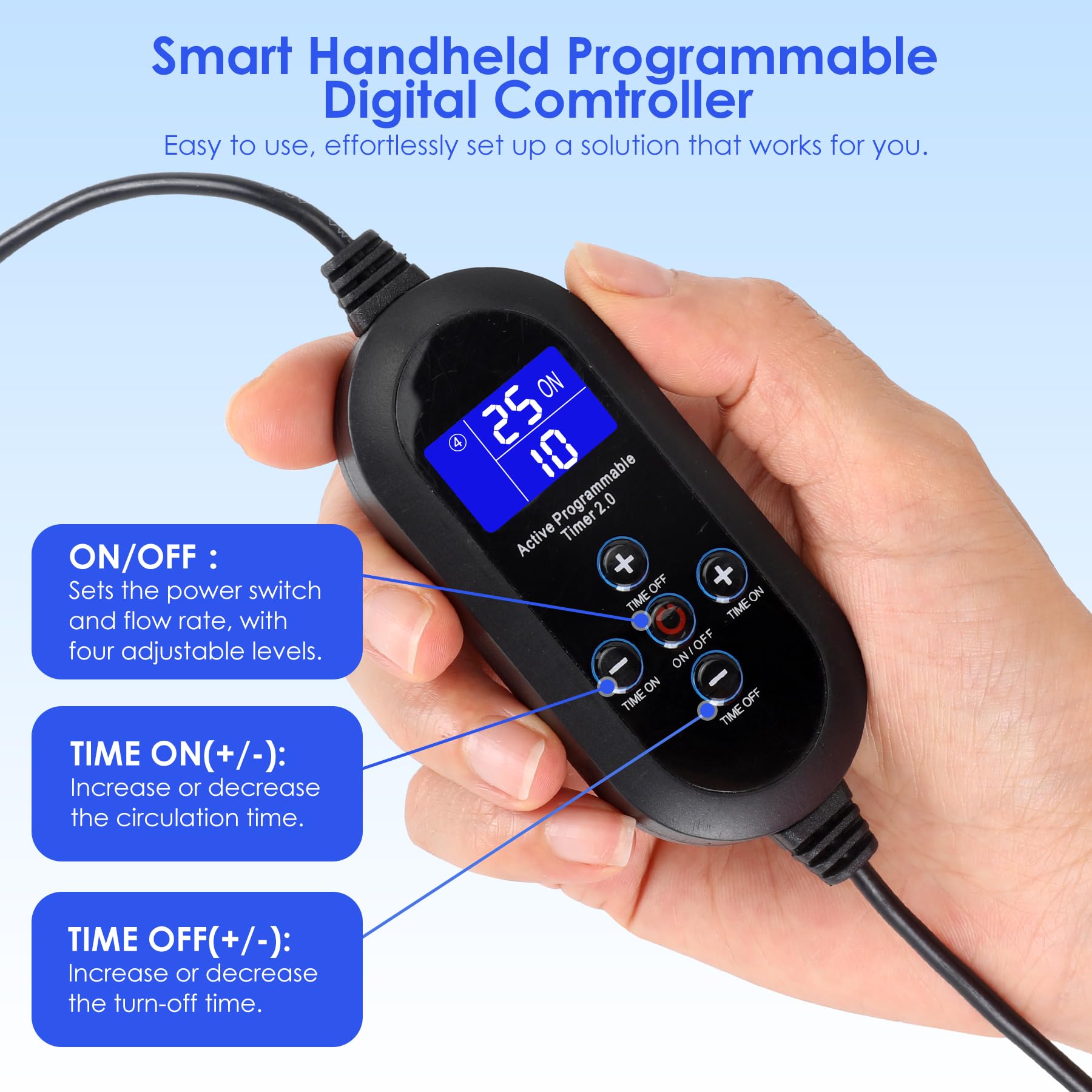 Máquina de terapia de frío con temporizador programable, almohadilla grande universal para hombros, brazos, espalda, cintura, caderas, piernas y rodillas, terapia de hielo para poscirugía, sistema de