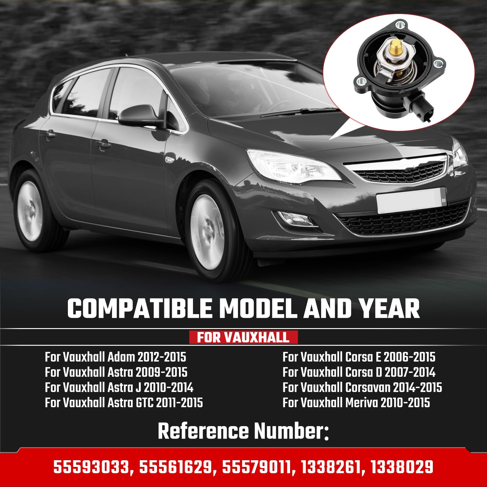 2015-2018 VAUXHALL CORSA E SPARE TYRE REPAIR INFLATOR & SEALANT TOOL Kit Set - Foto 2