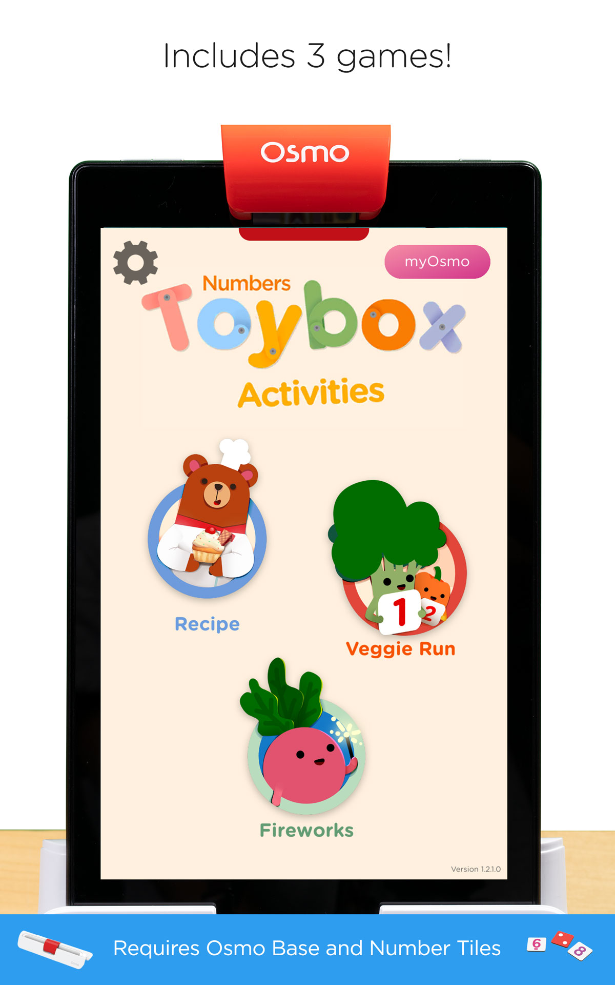 Osmo Numbers Toybox App on the Amazon Appstore