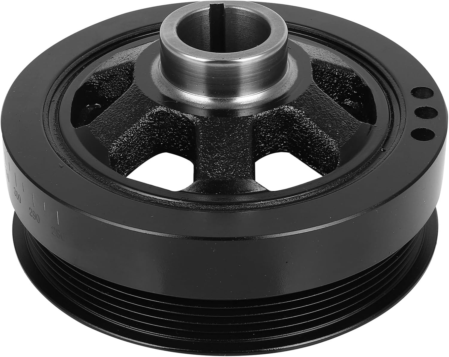 ROADFAR Crankshaft Pulley Compatible for 1998-2008 Mercedes-BenzC240 C280 C320 C43 AMG CL500 CLK320 CLK430 CLK500 CLS500 E320 E430 E500 2002-2008 Mercedes-BenzG500 1998-2003 Mercedes-BenzML320