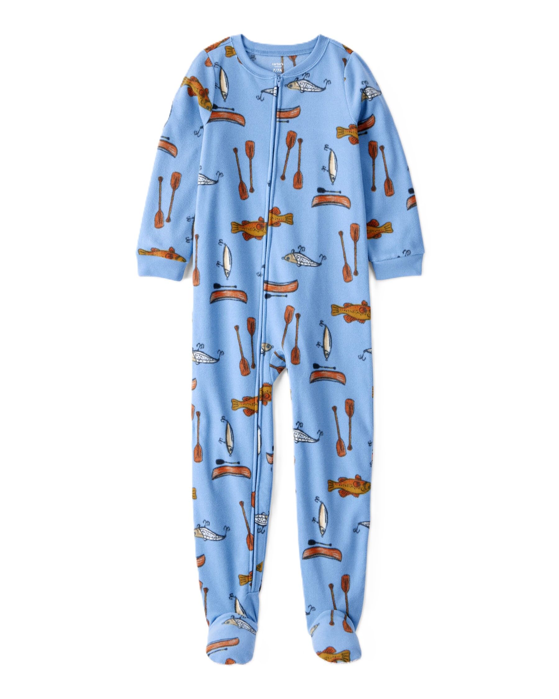 Carter's Big Boys Footed Micropile PJ Sleeper Pigiama