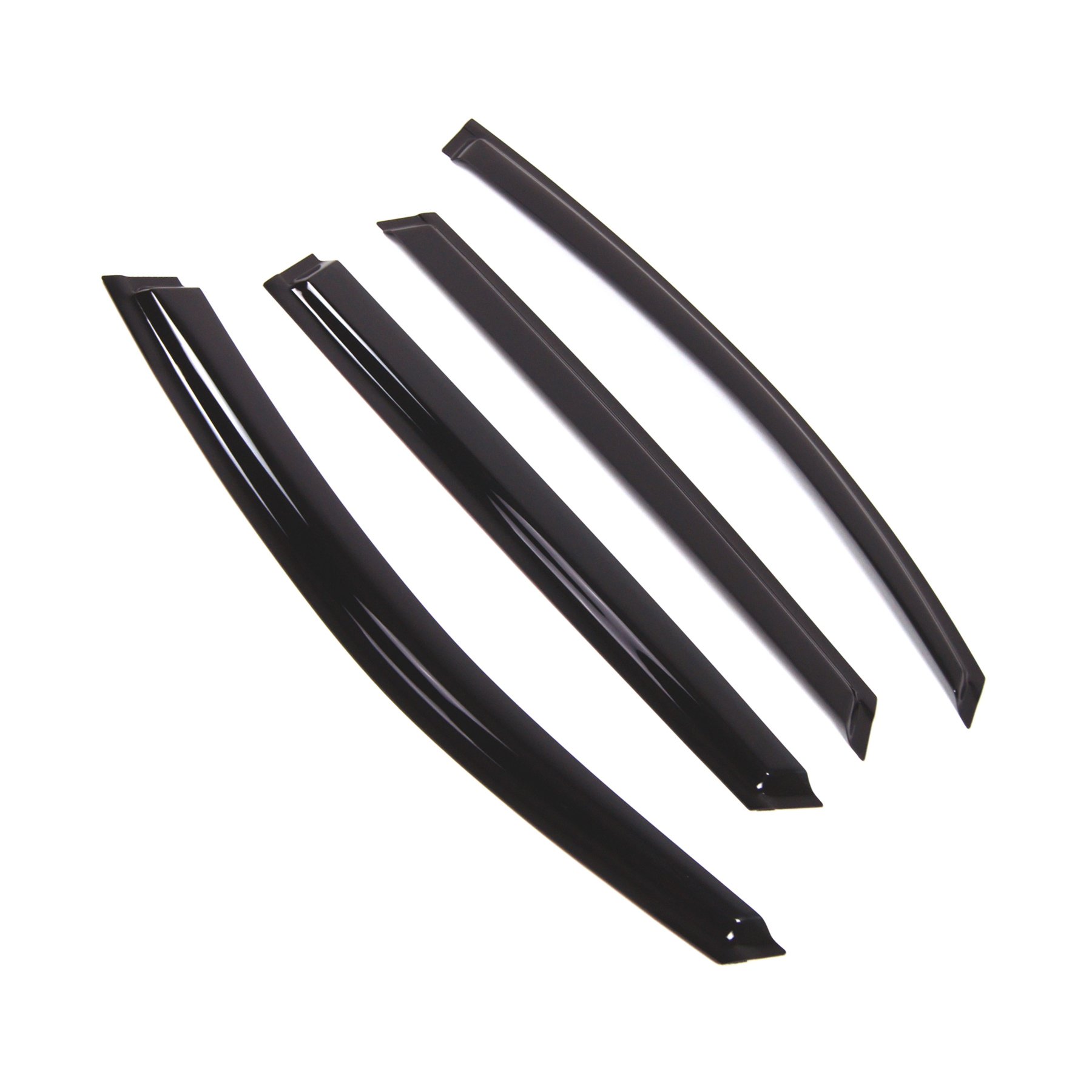 Photo 1 of D&O MOTOR 4pcs Front+Rear Smoke Sun/Rain Guard Outside Mount T 94155