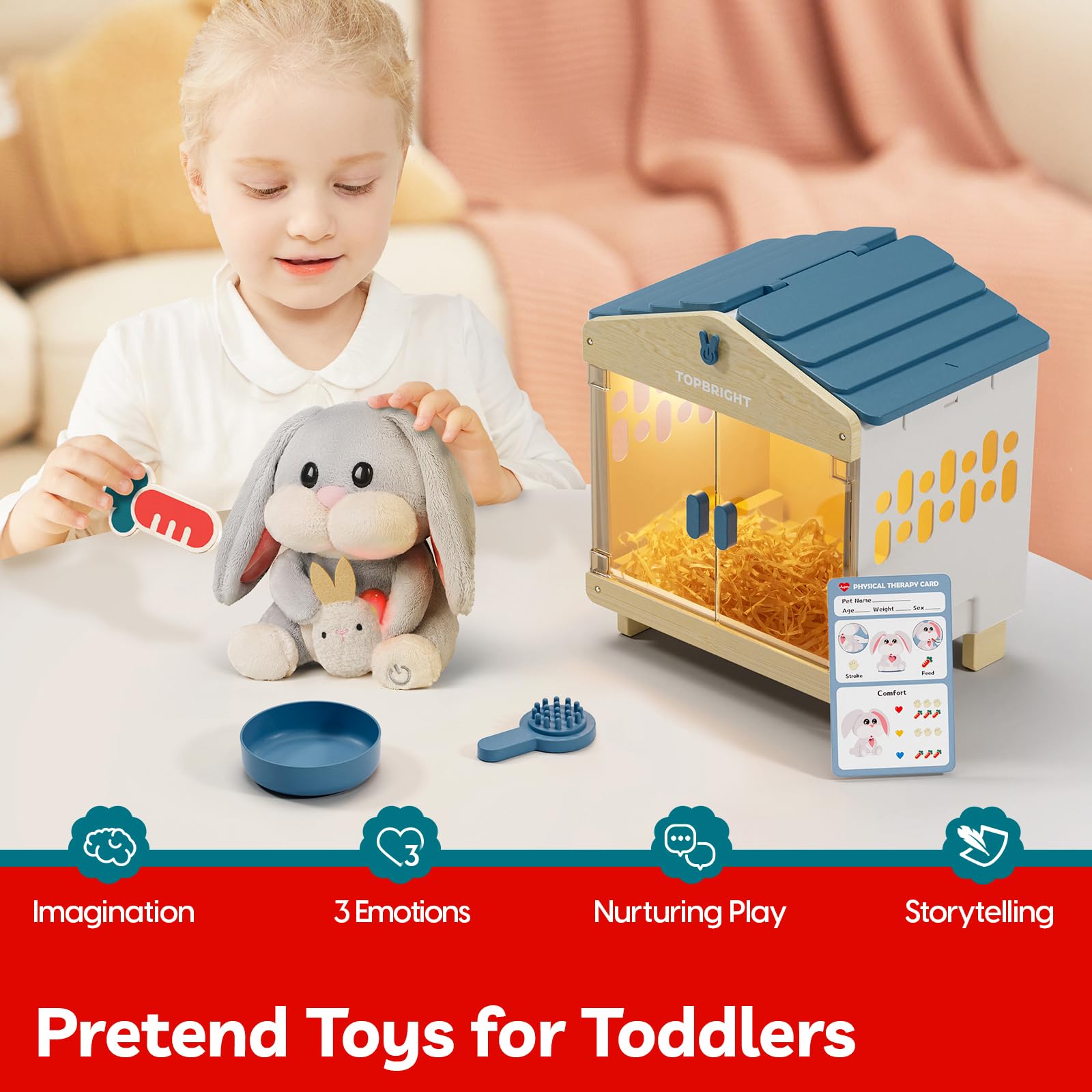 TOP BRIGHT Rabbit Electronic Toy
