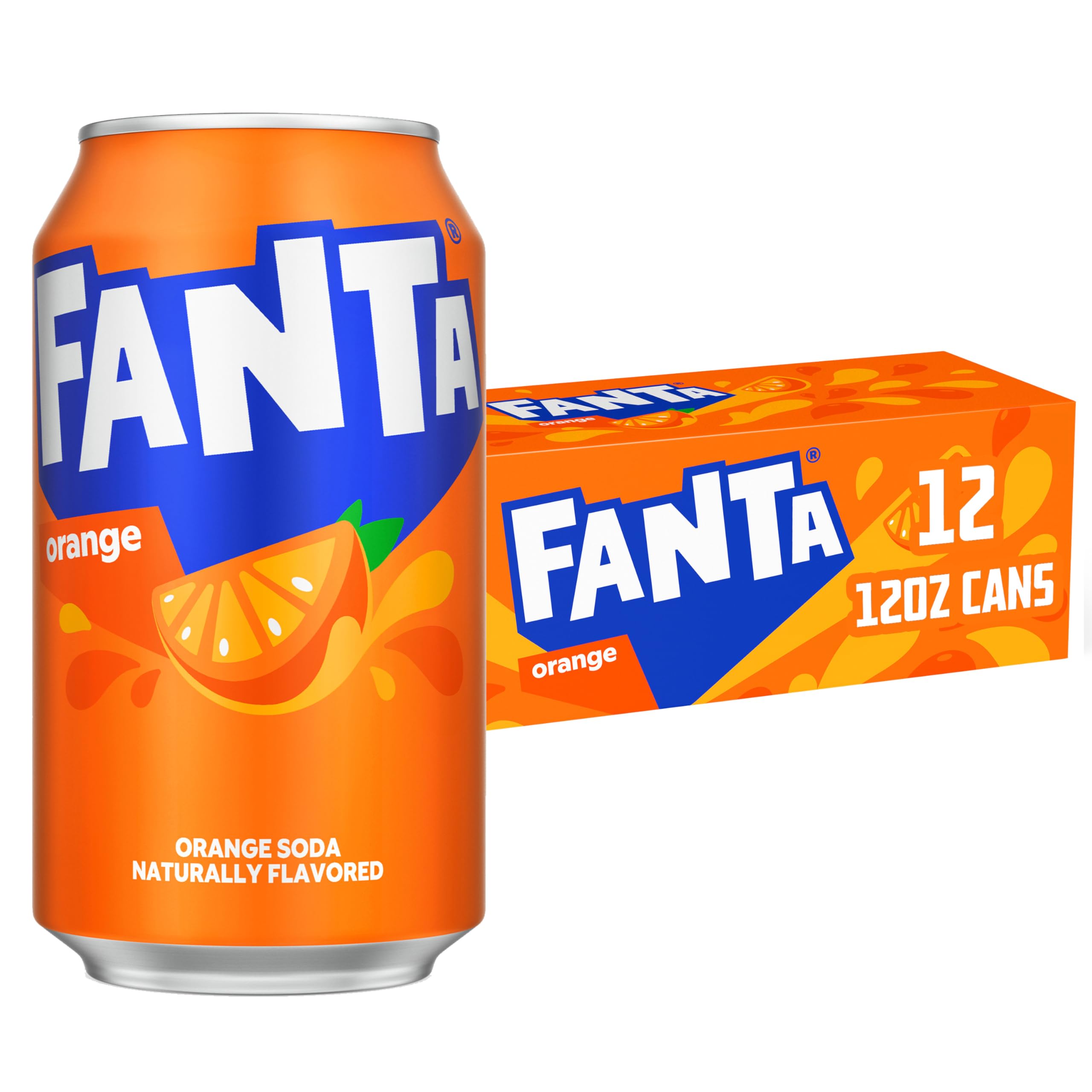 Orange, 12 fl oz, 12 Pack