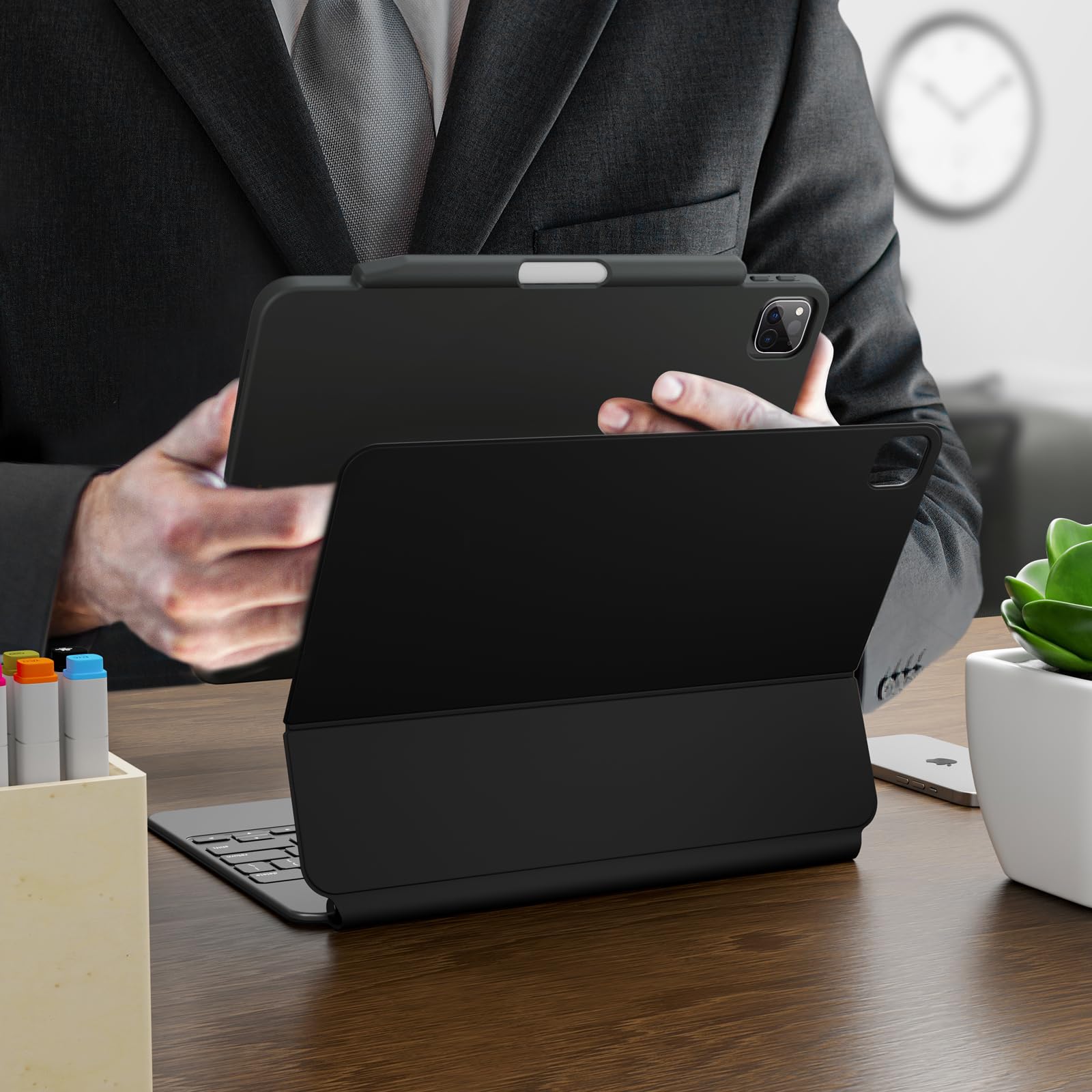 iPad Pro 11 第3世代　Magic Keyboard Pencil Amazon.com: InUnion Magic Keyboard for iPad Pro 11&Air 11 Inch (M2