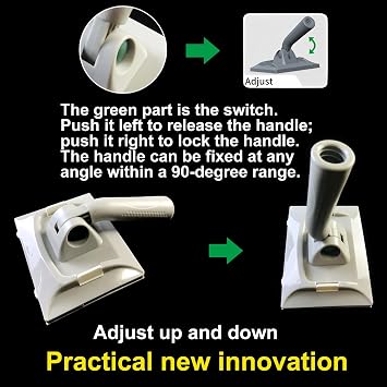 Paint Edger with 2 Pads, Edge Painting Tool for Walls & Corners