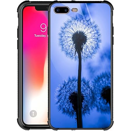 Amazon Com Goodsprout Iphone 8 保護套iphone Se 保護套蒲公英絨毛藍色圖案 適合女孩男孩 圖案設計防震防刮硬殼pc 背蓋 Iphone 7 8 Se2 4 7 吋 手機和配件