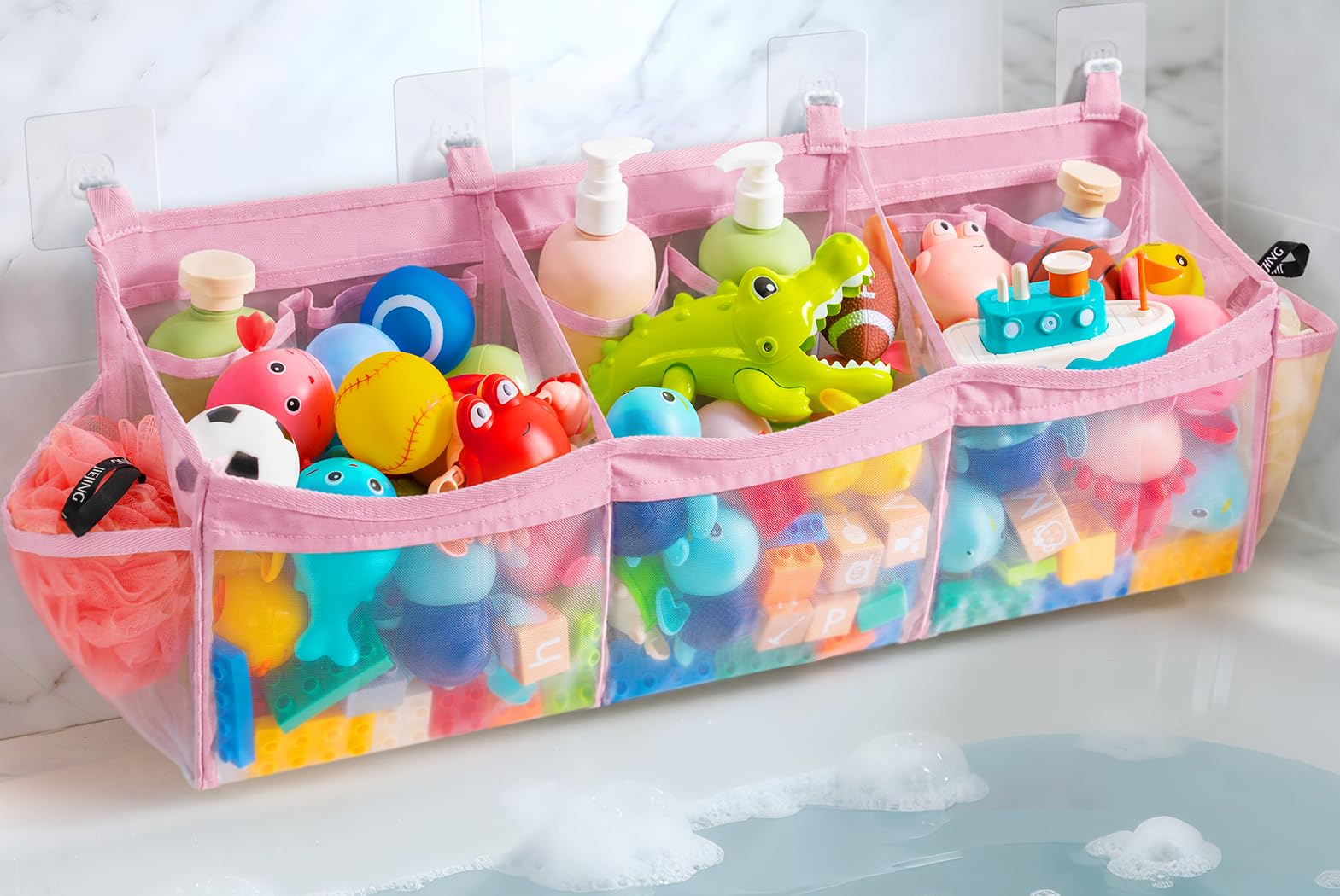Criusia Extra Large Bath Toy Organizer