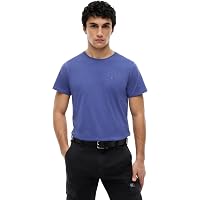 Tommy Jeans Tjm Xslim Jersey Tee Dm0Dm04411 S/S T-Shirt, Blu (Blue Storm)
