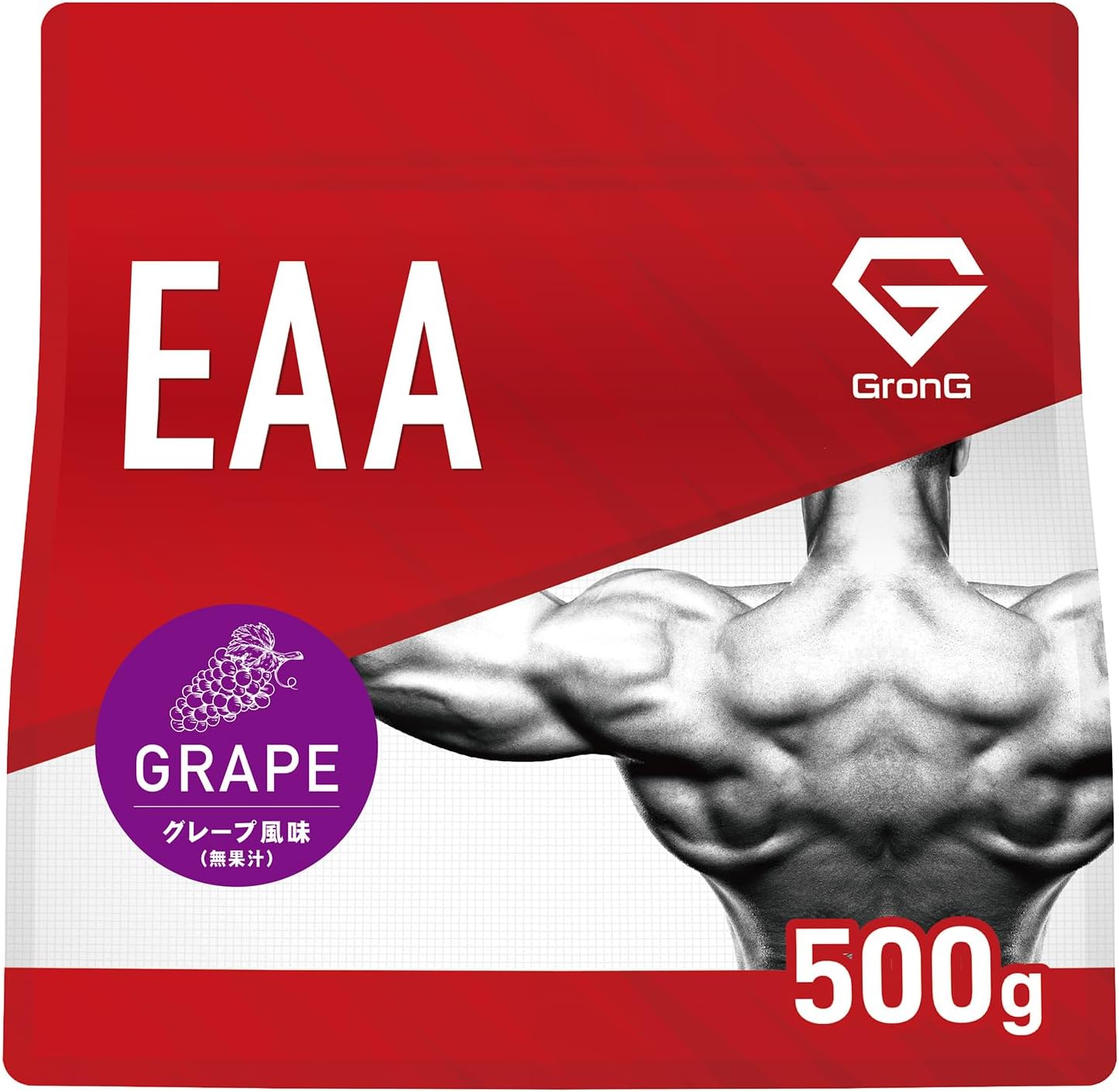 GronG EAAパウダー グレープ風味1袋500g