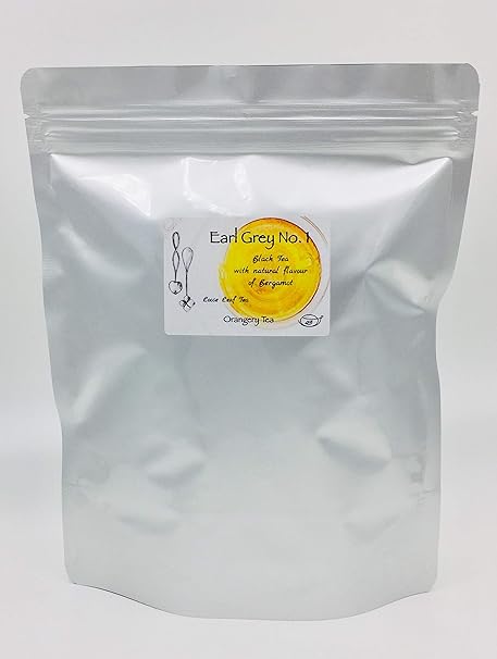 Amazon アールグレイ No 1 Earl Grey No 1 紅茶 240g 業務用 大容量 ベルガモット天然香料 インド アッサム産ラージリーフ使用 Orangery Tea オランジュリーティー 紅茶 通販