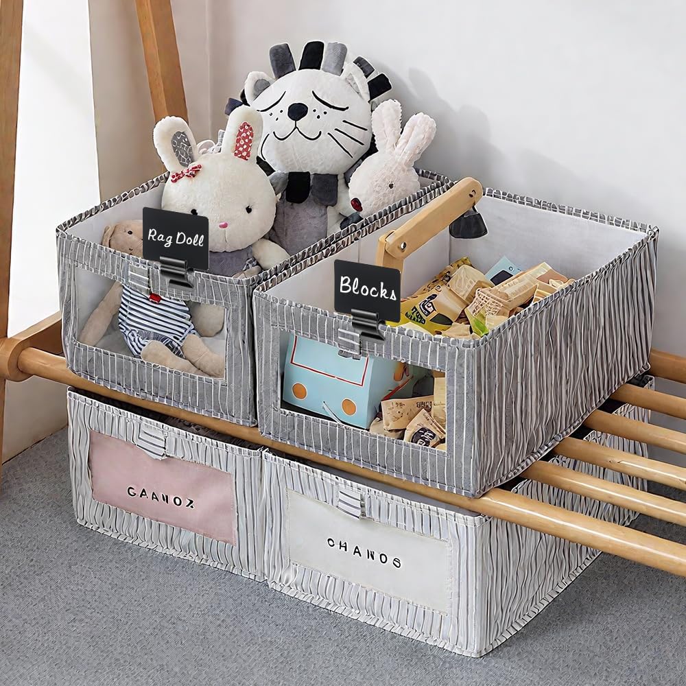 50 Stück schwarze Schild-Etiketten, Kreidetafel-Schilder, Clip für Lebensmittel, Kunststoff, Lebensmitteletikettenhalter, Buffet-Preisschild-Halter für Geschäft, Geschäft, Supermarkt