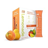 Vista 12 de 310 Nutrition Mezcla de bebida de limonada 3.0 - Sabor a jengibre y cayena - Potenciador de agua sin azúcar con extracto de té verde y electrolitos