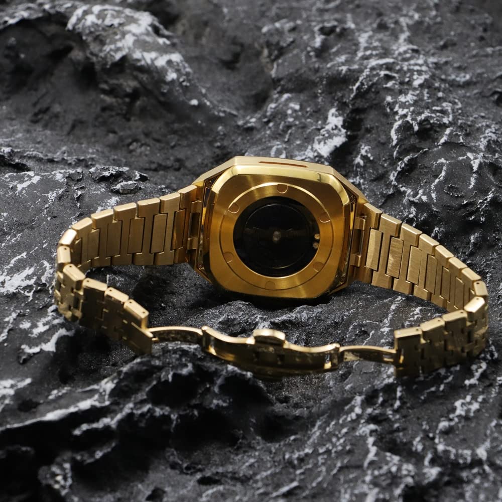 Amazon.com: TONECY Luxury Case Band for Apple Watch Band