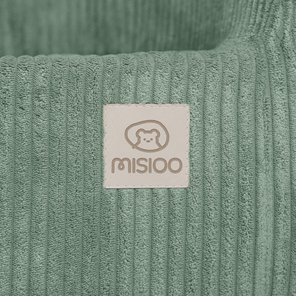 MISIOO Fauteuil pour Enfant à partir de 1 an, en Corduroy, de qualité supérieure, Stable et Doux, rembourré, Ergonomique, 40 x 53 x 36 cm, Fauteuil pour Enfant à partir de 1 an