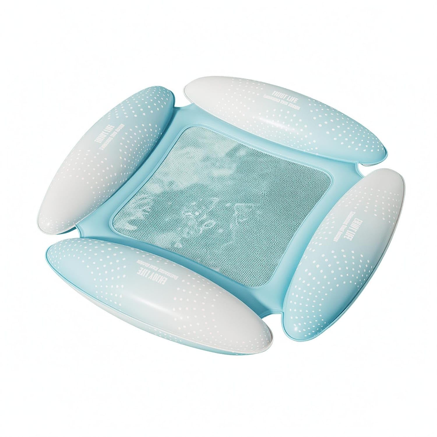 Open-Center Inflatable Pool 110x100cm Glacier Blue W Pump | Comfort Construction Visual Detail Blue 110x100cm Glacier W Pump-image-18