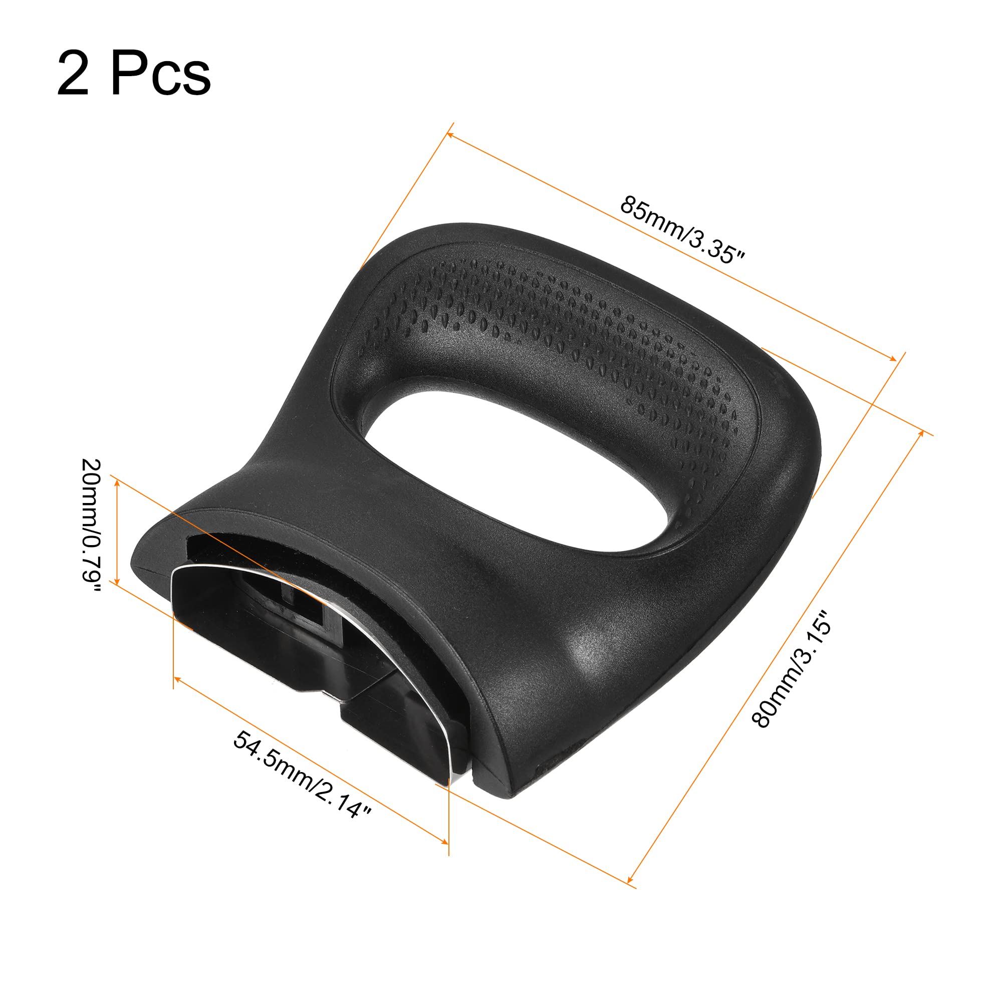 MECCANIXITY Pot Side Handle Replacement - 3 Inch Single Hole Handle, Pack Of 2 | For Steamer, Sauce Pot, Milk Pot - View #8