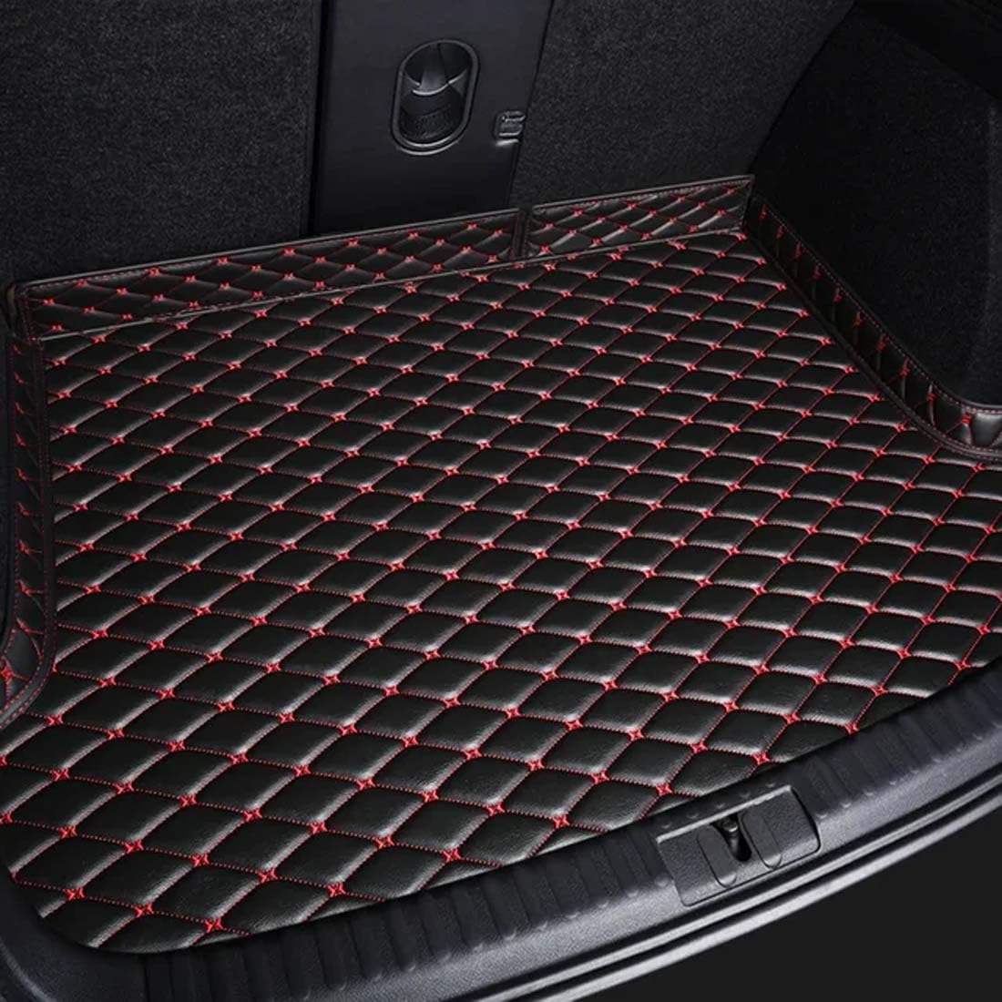 Car Trunk Mat for Buick LACROSSE 2016-2018, High Side Waterproof Rear Trunk Cargo Liner Protect Floor Interior Details Accessories,B