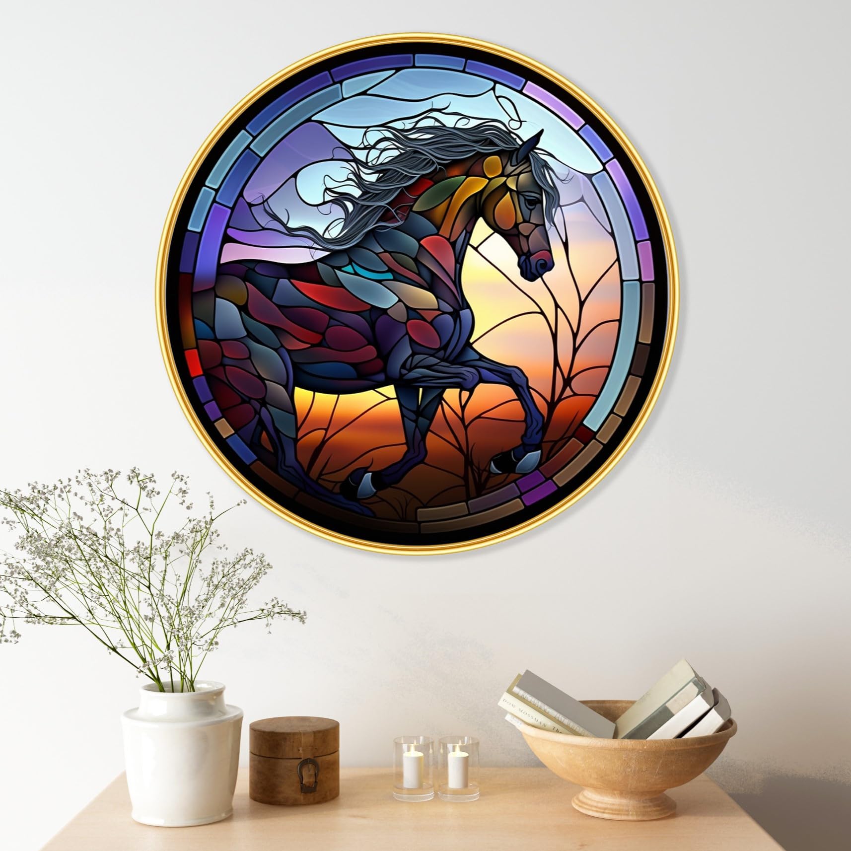 Livin'luxe Sun & Moon Painting - Modern Art -15 Livin'luxe Sun & Moon Painting - Modern Art -15